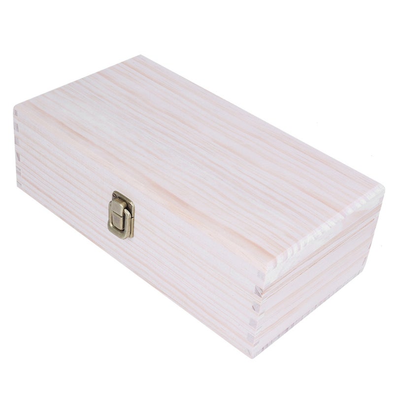 32 Grids Wooden Essential Oil Storage Container Nail Gel Display Box Makeup Case - Image 5