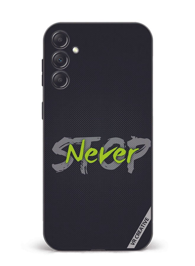 VR CREATIVE Protective Case Cover For Samsung Galaxy M54 Never Stop Design Multicolour - Image 1