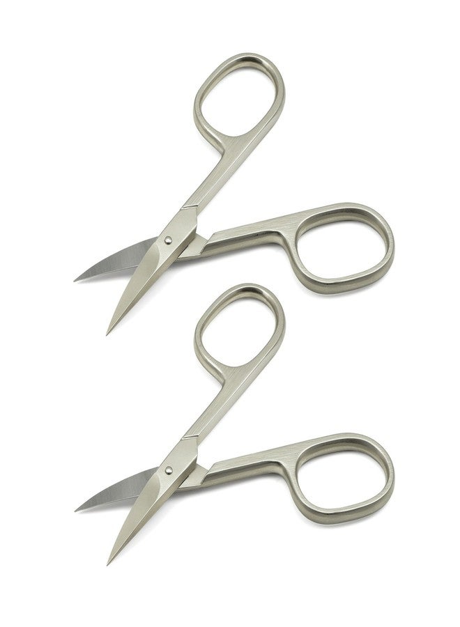 Mont Bleu Set of 2 Scissors: Nail Scissors & Cuticle Scissors made in Italy | sharpened in Solingen - Image 4