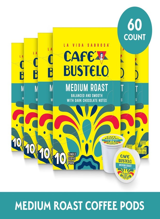 Cafe Bustelo قهوة كافيه بوستيلو متوسطة التحميص، 10 كبسولات كي-كاب (عبوة من 6) - Image 2