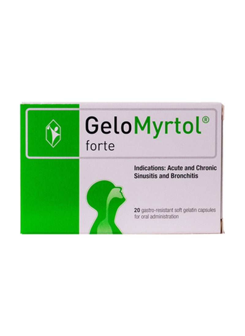 Gelomyrtol Forte Cap 20 Capsules 
