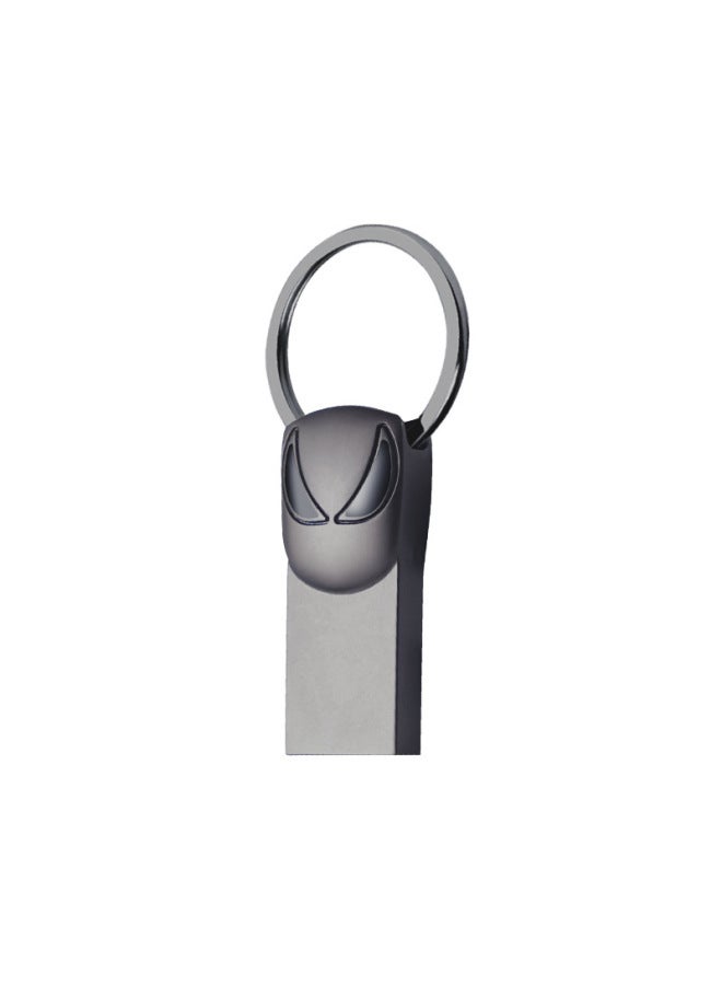 U Disk 32gb3.0 Creative Metal Encryption Car High-speed USB 16G System U Disk Gift 64g-Color:USB3.0-Capacity:32GB  - Image 1