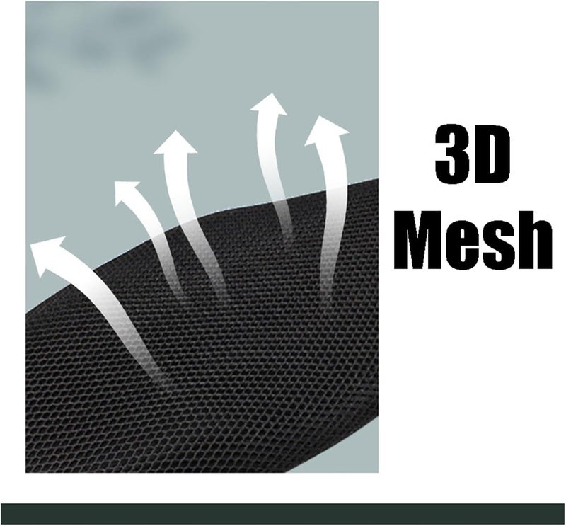 DEMULAX 3D Mesh Motorcycle Seat Cover - Image 5