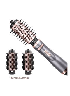 "ENZO EN-742  1500W Hot Air Brush – 2-in-1 Blow Dryer and Styling Brush with Ionic Technology, Adjustable Heat and Speed Settings, and 360-Degree Swivel Cord  "Intl Version