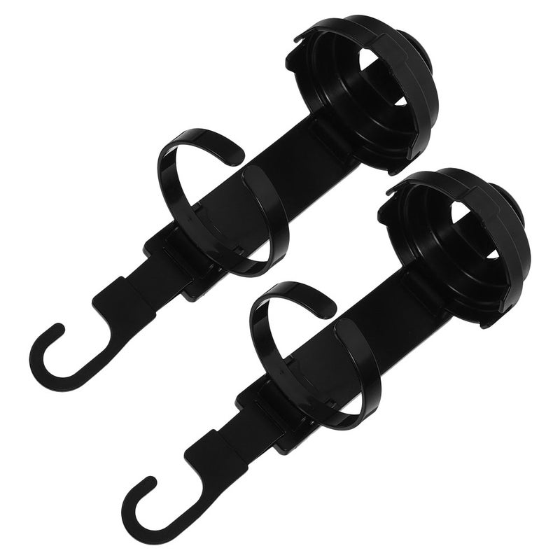 2pcs Cup Holder Backseat Hangers Automotive Headrest Hangers Car Cup Holder Hook - Image 1