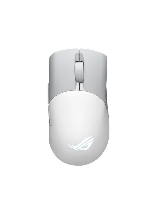 Rog Moon Blade Wireless Aimpoint 36k Sensor, Wireless Bluetooth Tri-mode Gaming Mouse, Rog Handheld Mouse Rgb, 75g Lightweight, Valorant, Moonlight White - Image 1