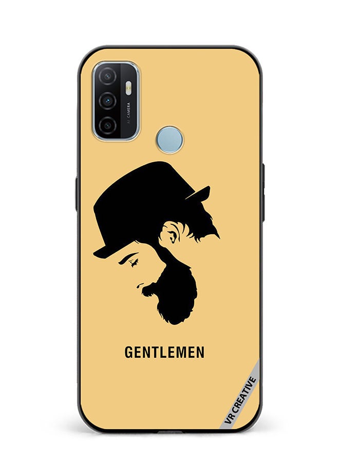 VR CREATIVE غطاء حماية لهاتف أوبو A53 بتصميم رجال متعدد الألوان - Image 1