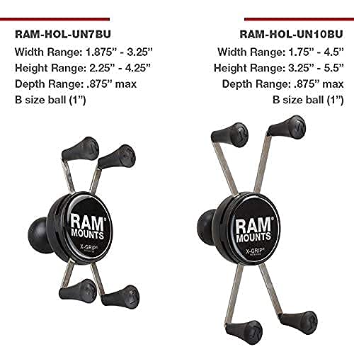 RAM Mounts RAM-HOL-UN10BU X-Grip Large Phone Holder with Ball with B Size 1" Ball - Image 3