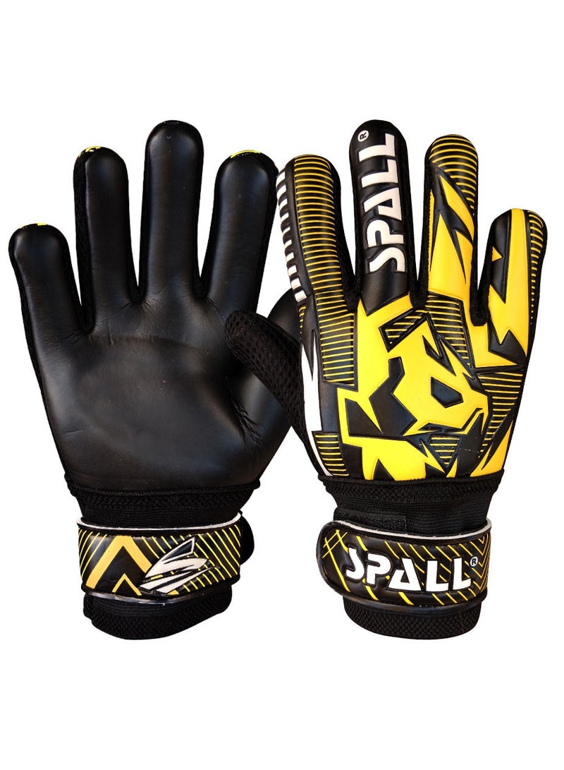 Spall Goalkeeper Goalie Football Soccer Gloves With Strong Grip Protection To Prevent Injuries For Training And Match Men And Women  - Image 1