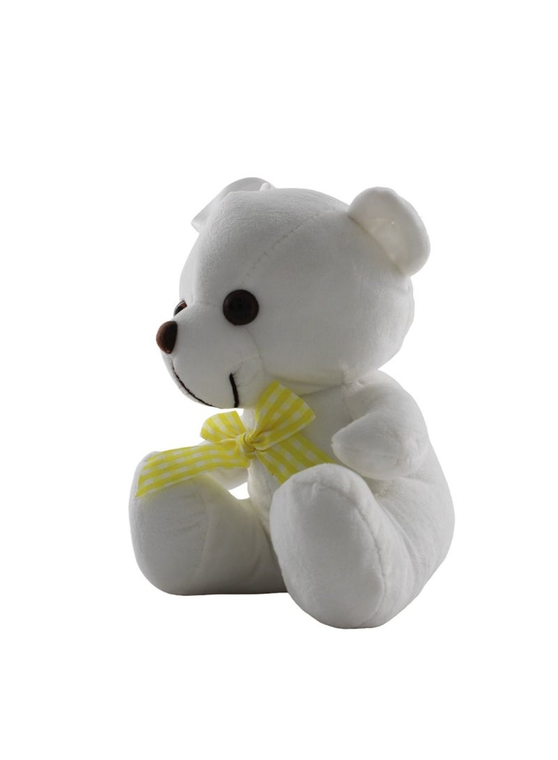 Toy Box Non-Toxic Stuffed And Plush Soft Teddy Bear White(24x19x14cm)  - Image 3