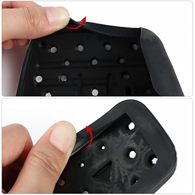 Car Brake Accelerator Pedal Cover Compatible for 2021 2022 2023 Volkswagen ID.4 ID4 Accessories Anti Slip Foot Pedal Stainless Steel - Image 4