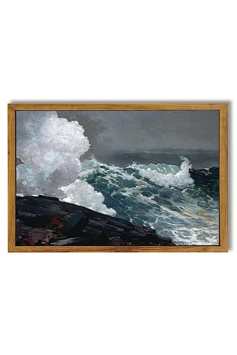 ARPEOTCY Unframed Canvas Wall Art Prints, 16x24 Inch, Coastal Posters & Prints for Wall Decor - Image 2