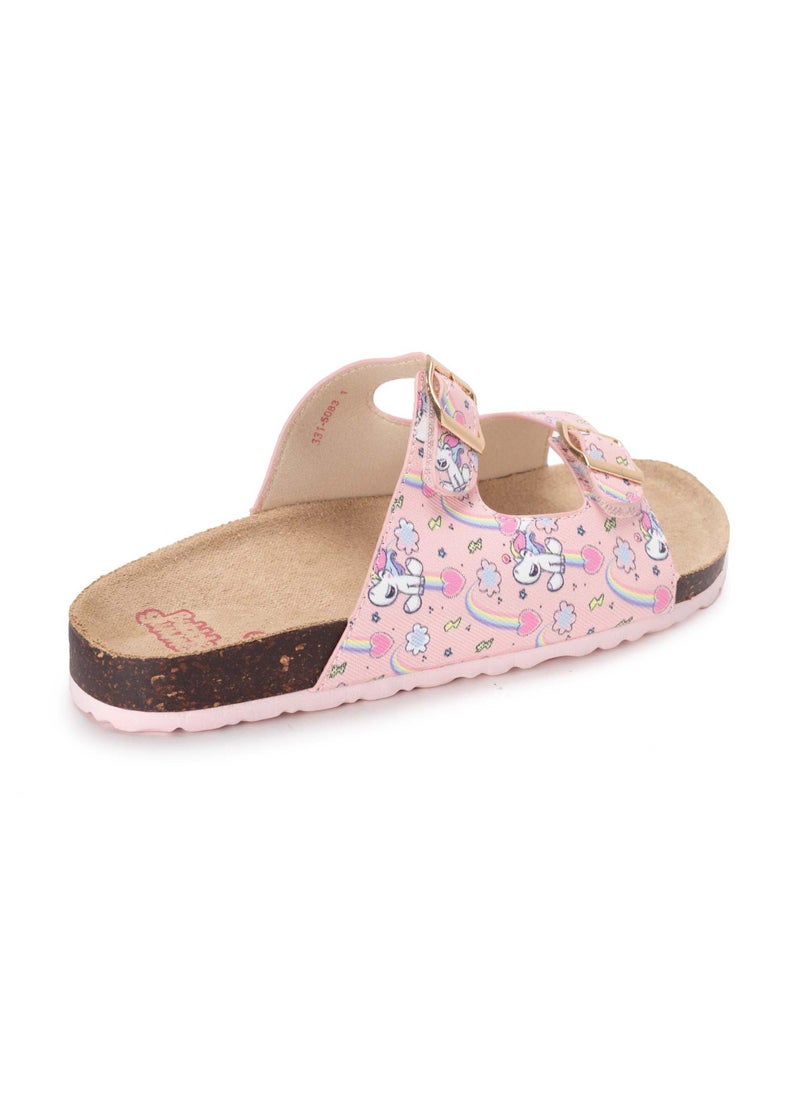Bata Unicorn Print Slide Sandals  - Image 3