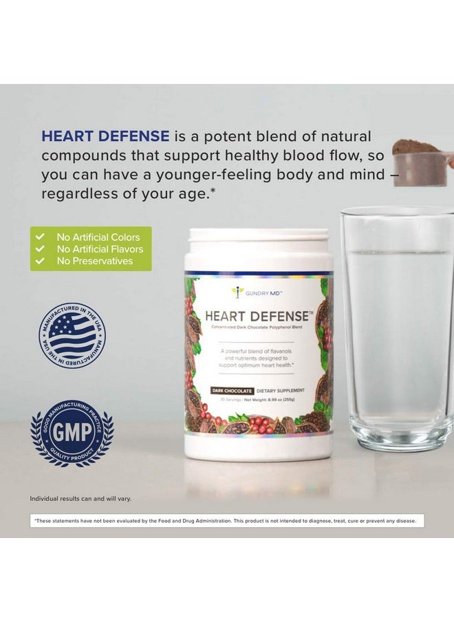 Gundry MD - Gundry MD® Heart Defense™ Concentrated Dark Chocolate Polyphenol Blend, 30 Servings - Image 1
