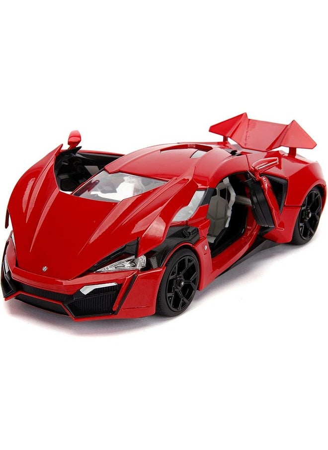 Sky Tech Sky Tech® Lykan Hyper Sport Diecast Metal 1:32 Exclusive Alloy Metal Pull Back Die-cast Car Pullback Toy car with Openable Doors & Light, Music Boys Gifts Toys for Kids【Colors as Per Stock】  - Image 5