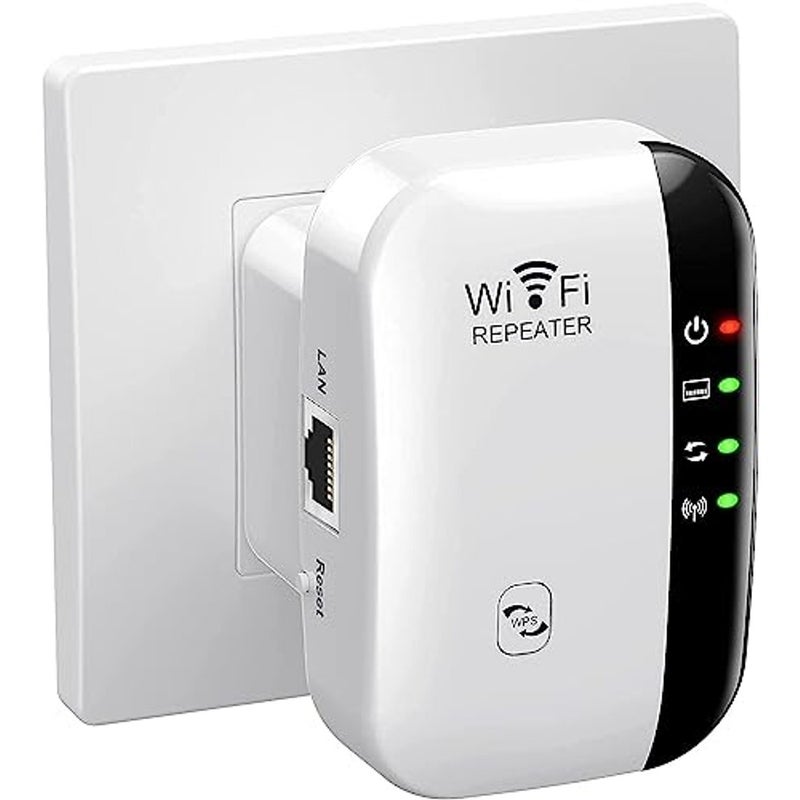 ALKAYAN 2023 Newest WiFi Extender, WiFi Booster, WiFi Repeater，Covers Up to 3000 Sq.ft and 45 Devices, Internet Booster - with Ethernet Port, Quick Setup, Home Wireless Signal Booster - Image 1