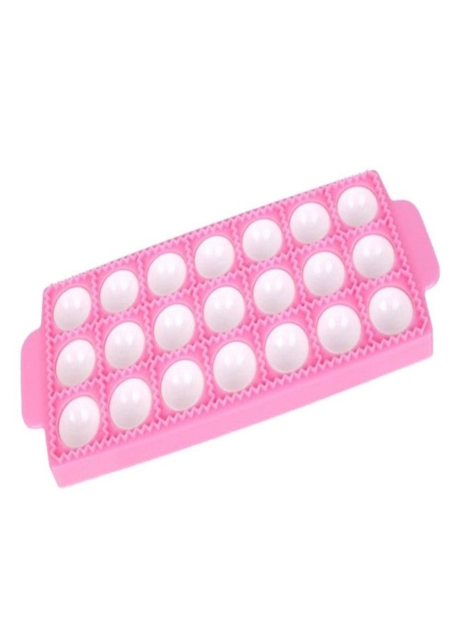 Kopida Round Ravioli Maker Mold Pasta Roller Dumpling Cutter Mould Ravioli Mold Dumpling Pastry Mold Pasta Press, Plastic - Image 1