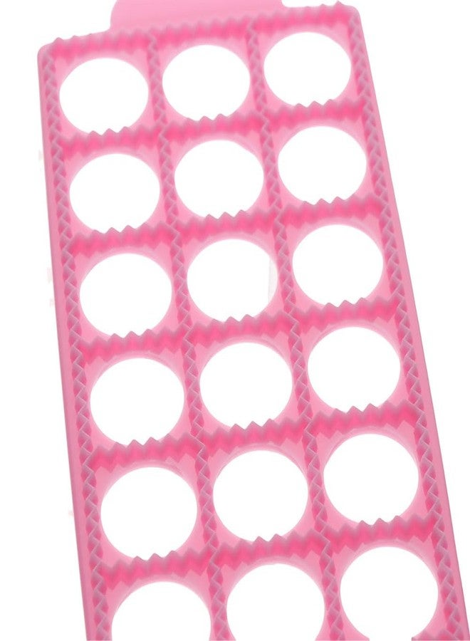 Kopida Round Ravioli Maker Mold Pasta Roller Dumpling Cutter Mould Ravioli Mold Dumpling Pastry Mold Pasta Press, Plastic - Image 5