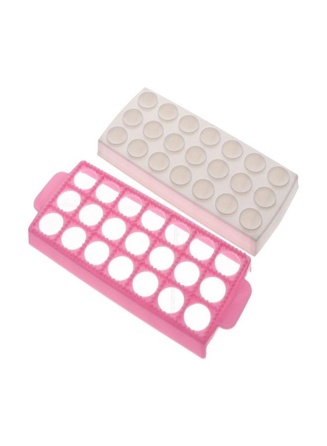 Kopida Round Ravioli Maker Mold Pasta Roller Dumpling Cutter Mould Ravioli Mold Dumpling Pastry Mold Pasta Press, Plastic - Image 2