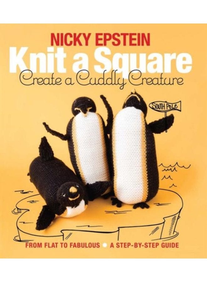 Knit a Square Create a Cuddly Creature From Flat to Fabulous A Step by Step Guide - Paperback
