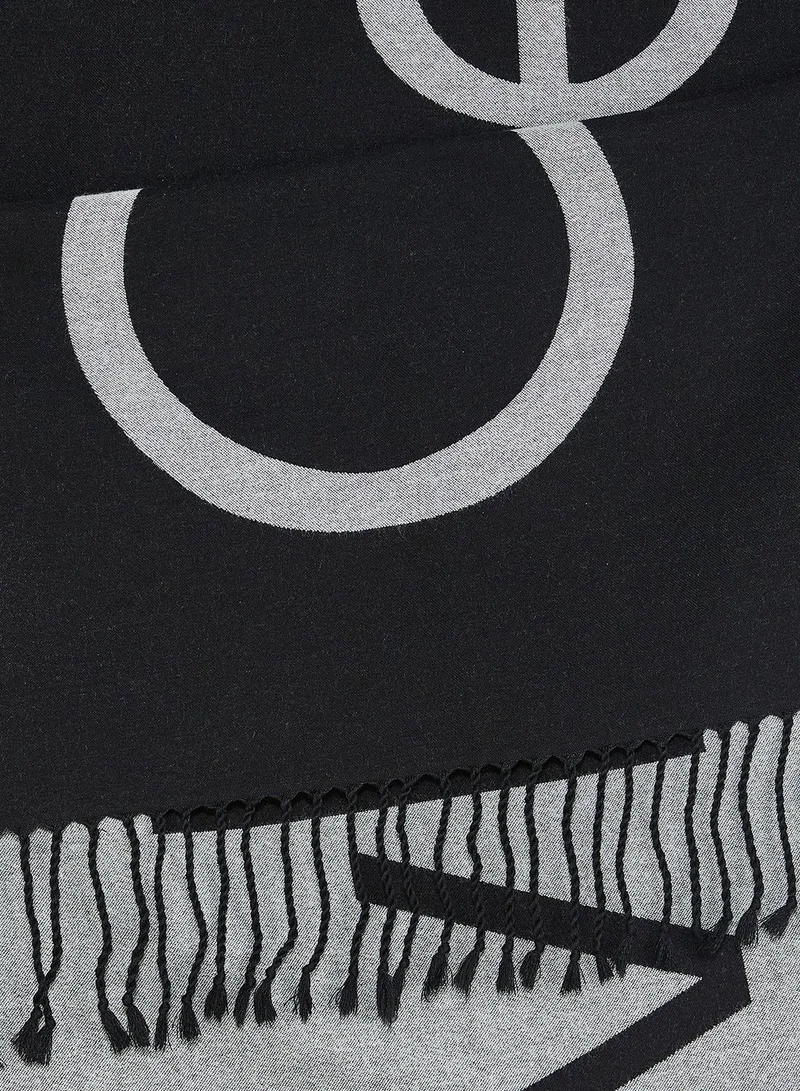 CALVIN KLEIN Fringes Scarf
