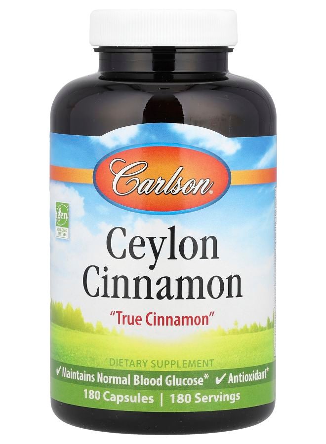 Carlson قرفة سيلان 180 كبسولة