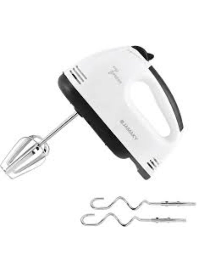 JAMAKY Hand Mixer & Eggs Beater (2 Beater+2 Dough Hooks)7 Speeds-300W(JMK6003U) - Image 2