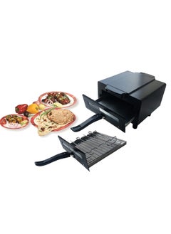 B.N. brights BNBrights Heavy Weight Mini Electric Tandoor For Home Fitted With Stainless Steel Element and Cement Sheet for Plywood Protection with all Freebies AccessoriesPizza Cutter Recipe Book Grill Handle Glove 4 Skewers 4 Legs Magic PaperNon Stick Sheet Electric Tandoor and Grill BarbecueElectric tandoor GrillElectric tandoor for naan and rotiElectric tandoor for home kitchenfor Business and Restaurant purpose B3  - Image 3