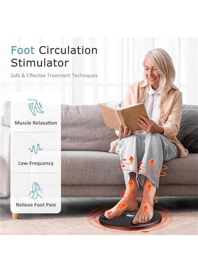 Arabest - Foot Circulation Stimulator for Pain Relief and Neuropathy, Remote Control Foot Massager with EMS & TENS Technology - FSA/HSA Eligible - Image 1