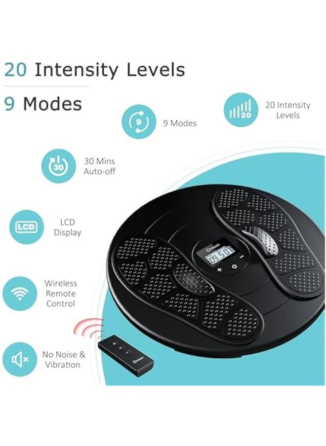 Arabest - Foot Circulation Stimulator for Pain Relief and Neuropathy, Remote Control Foot Massager with EMS & TENS Technology - FSA/HSA Eligible - Image 1