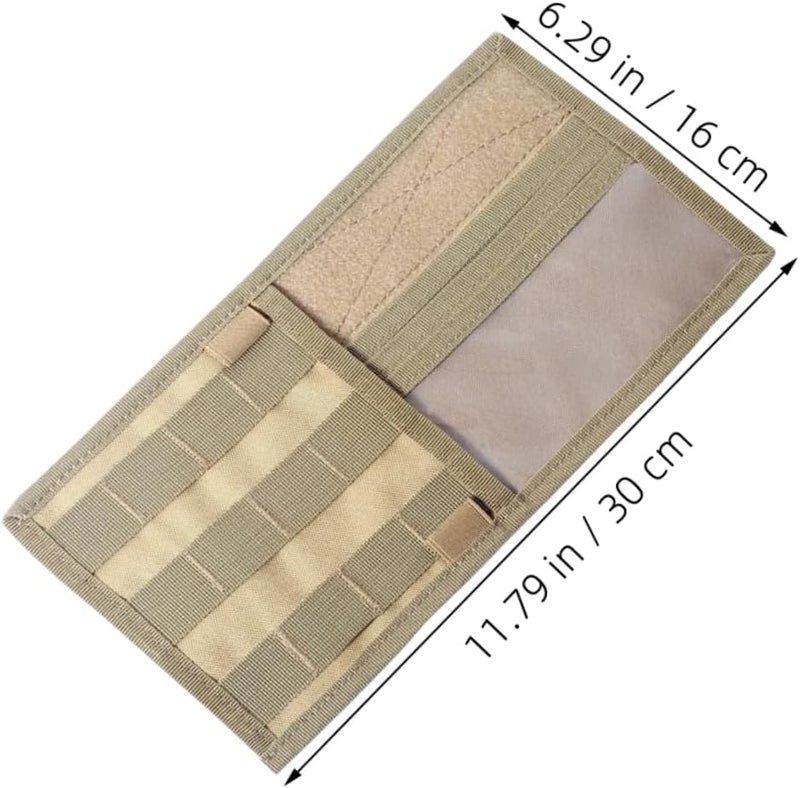 2pcs Sun Visor Cd Holder Storage Organizer Multiple Pockets Water Resistant Cotton - Image 2