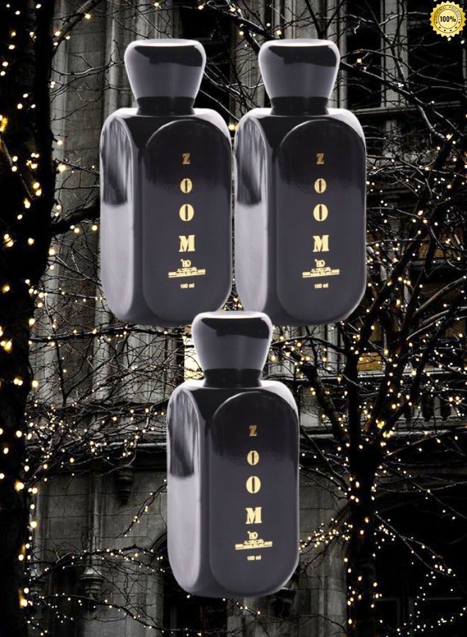 Banafa 3 Pieces Zoom Perfume Banafa 100ML - Image 1