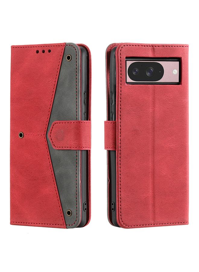 S-TOP Case For Google Pixel 9 / 9 Pro Nail Skin Feel Stitching Calf Texture Leather Phone Case - Image 1