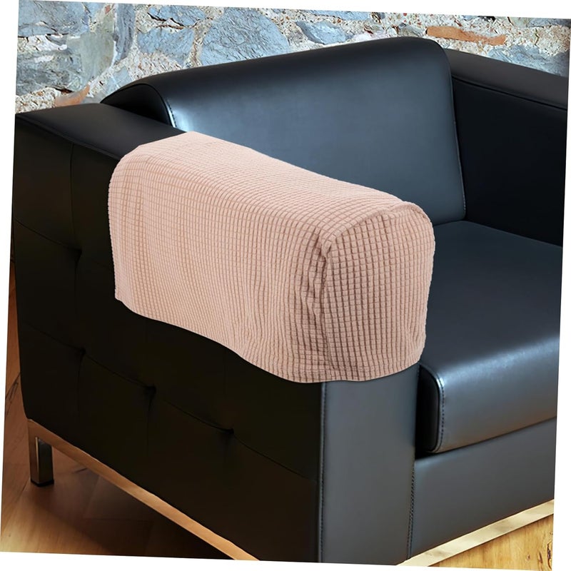 Diverse purchase plan MAGICLULU 2pcs Stretch Armrest Covers for Sofas and Chairs Soft Spandex Non- Arm Protectors Easy to Clean Armrest Sleeves for Recliners and Couch Furniture Transparent body - Image 3