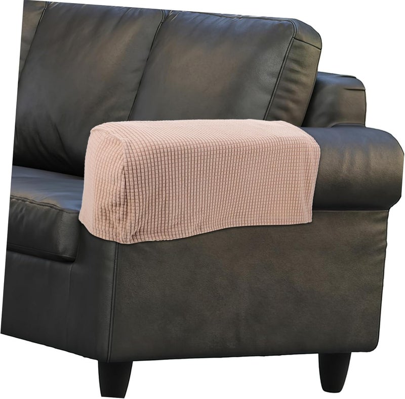 Diverse purchase plan MAGICLULU 2pcs Stretch Armrest Covers for Sofas and Chairs Soft Spandex Non- Arm Protectors Easy to Clean Armrest Sleeves for Recliners and Couch Furniture Transparent body - Image 5