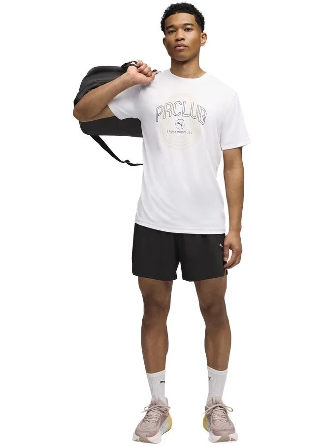 Puma PUMA White Run Club Graphic Tee Men for Men | Best Price UAE