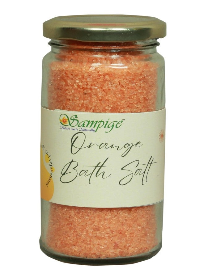 Sampige Rose & Orange Bath Salt Blend|Blooming Citrus Serenity|Bath salt Combo Rose and Orange| Spa-like indulgence|250 * 2(500 gram) - Image 2