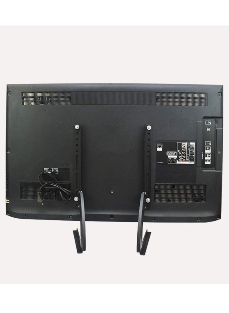 ELTRAZONE Universal Table Top TV Stand ,Table top Pedestal Mount Fits 40-70inch Flat Screen Good Load Capacity for Home Office Store - Image 5