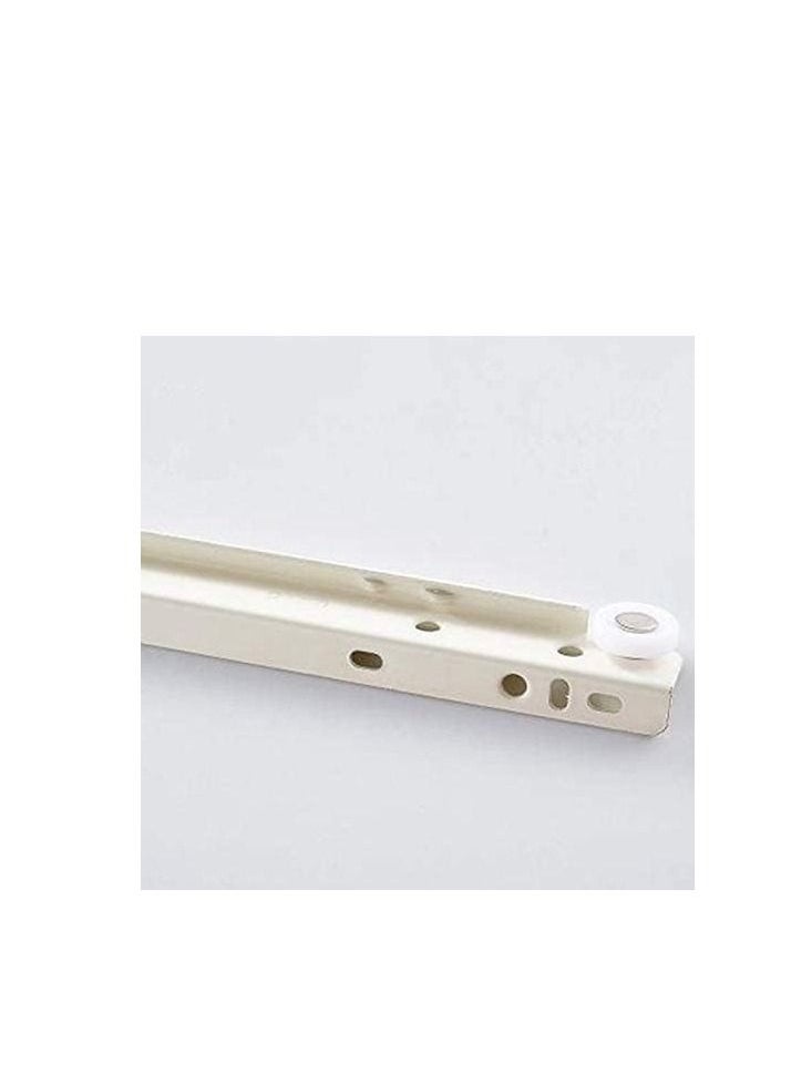 ABBASALI - Cabinet Rails Drawer Track Slides For Computer Table Clothing Cabinets With Wheels - Image 1