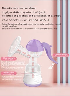 Manual Breast Pump 150ml BPA Free Bottle with 2 Modes for Efficient Expression and Easy Cleaning - pzsku/Z5C3231FF5FD4A40EFE30Z/45/_/1734179859/9e619a65-bf98-469d-97d5-29af6be062f7