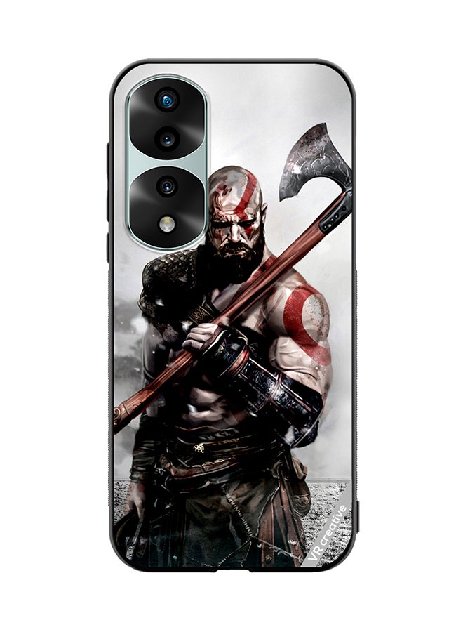 VR CREATIVE Protective Case Cover For Honor 70 Pro God Of War Movie Design Multicolour - Image 1