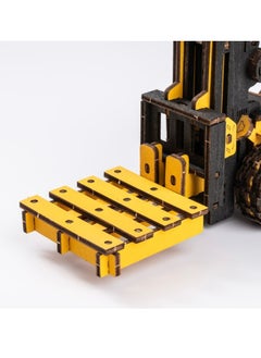 Robotime ROKR Forklift Engineering Vehicle 3D Wooden Puzzle TG413K, 3D Wooden Puzzles for Adults/Teens, Creative Home Decor, Unique Gift for Craft Hobby Adults/Teens  - Image 5