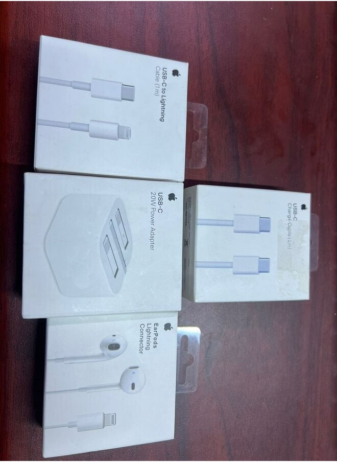 Generic - Iphone Charger 20W USB-C Redington With Cable & Earphone - Image 1