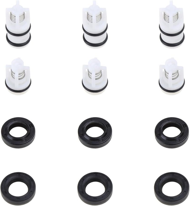 طقم إصلاح رأس المضخة المثلثية للغسالة عالية الضغط، حشيات، صمامات فحص الزيت، أجزاء مضخة المياه - Image 1