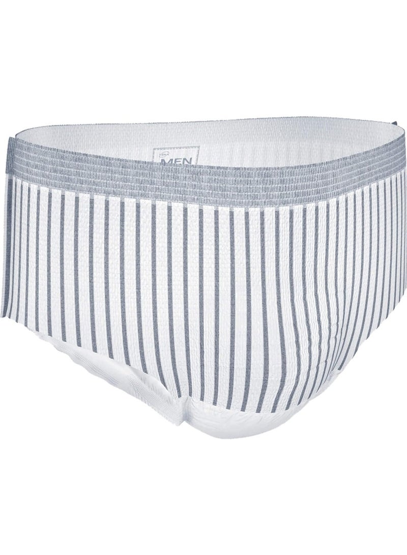 TENA Men's Level 4 Incontinence Briefs L-Size with high absorbency for medium incontinence, and an underwear-like design for added privacy and comfort. - Image 4