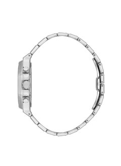BEVERLY HILLS POLO CLUB Beverly Hills Polo Club BP3051X.370 Men's Multi Function Display Watch & Metal Strap Silver  - Image 2