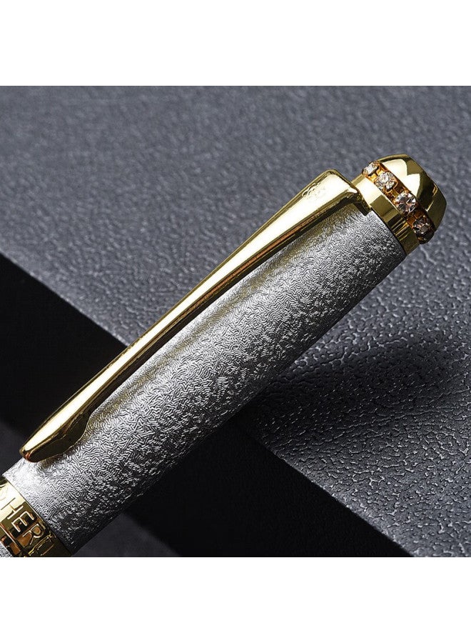 هيرو Hero Fountain Pen 1520، قلم حبر أبيض مخملي ملون برأس رفيع، قلم حبر إيريديوم ذهبي للرجال والنساء، قلم خطاط، قلم حبر، قلم توقيع للمكتب - Image 4