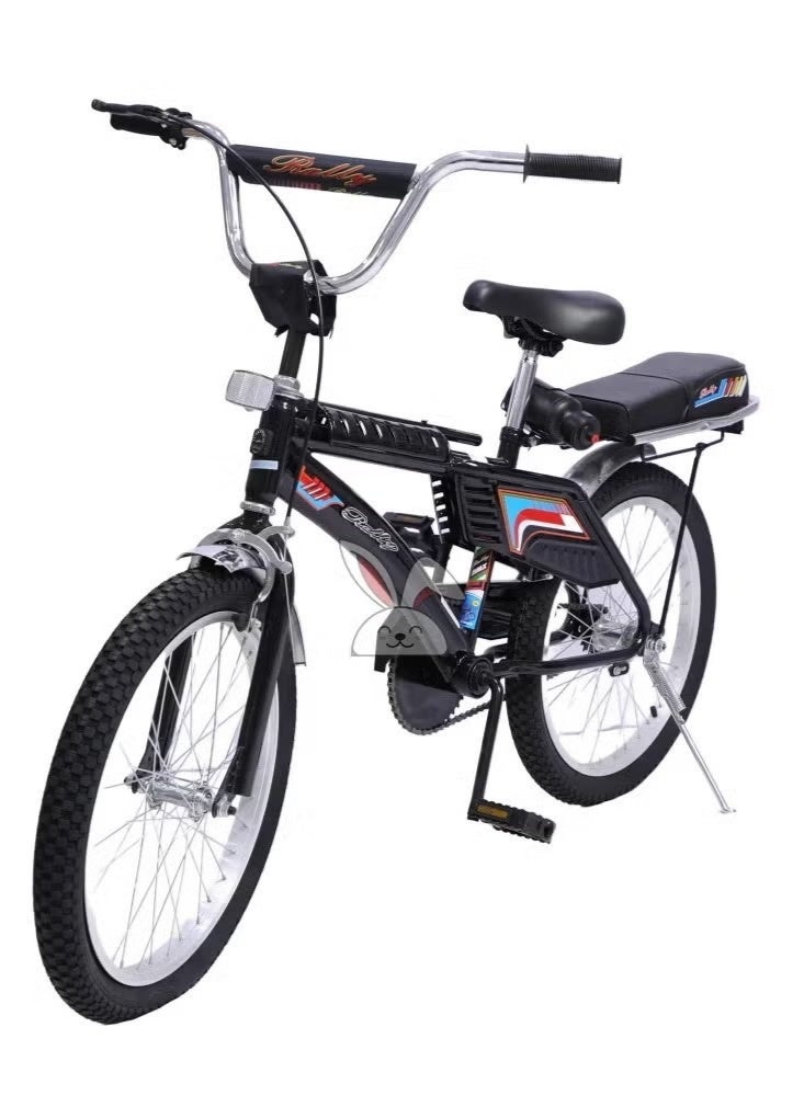 Rambo Freestyle Kids Bike with Dual Seats – 20 Inch | Indonesian Design | Adjustable Seat | Air Filled Tires | Hand & Rear Brakes | For Ages 8+ - Image 3