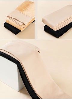 VUCATIN Thickened Lined Tights Women's Winter Thermal Tights Women's Winter Thermal Pantyhose Stockings 300g (Beige)  - Image 4