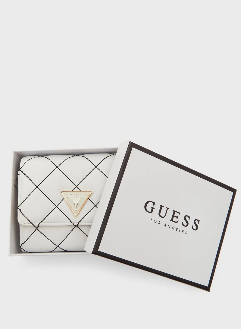 GUESS Cessily Small Trifold Purse